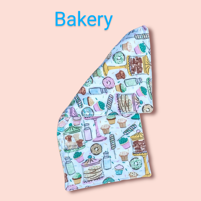 Halloween & Fall 3 Layer Burp Towels