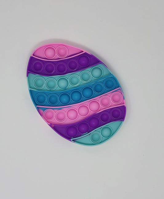 Multi Colored Easter Egg Pop It Fidget Toy