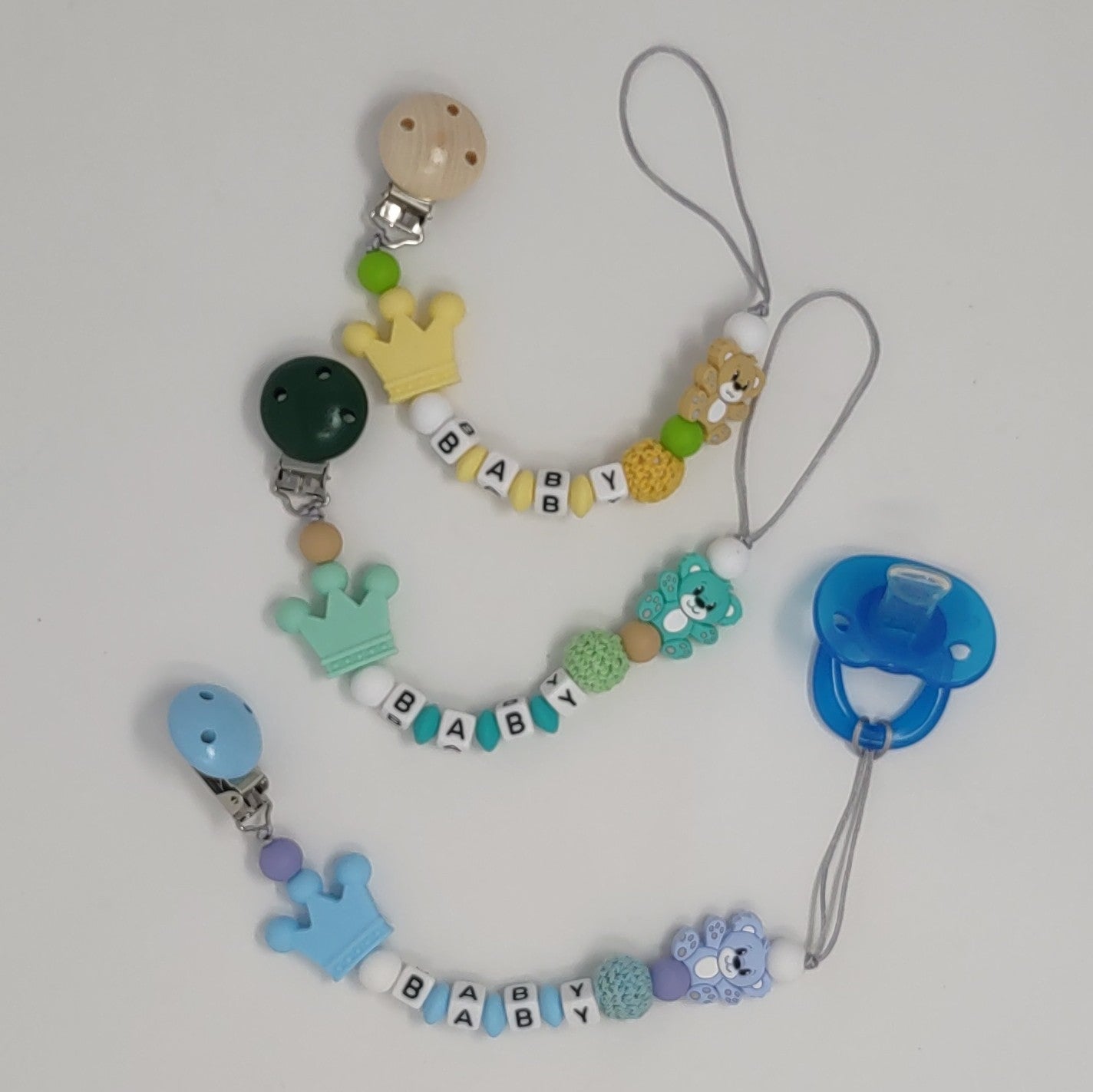 Teething Pacifier Clip