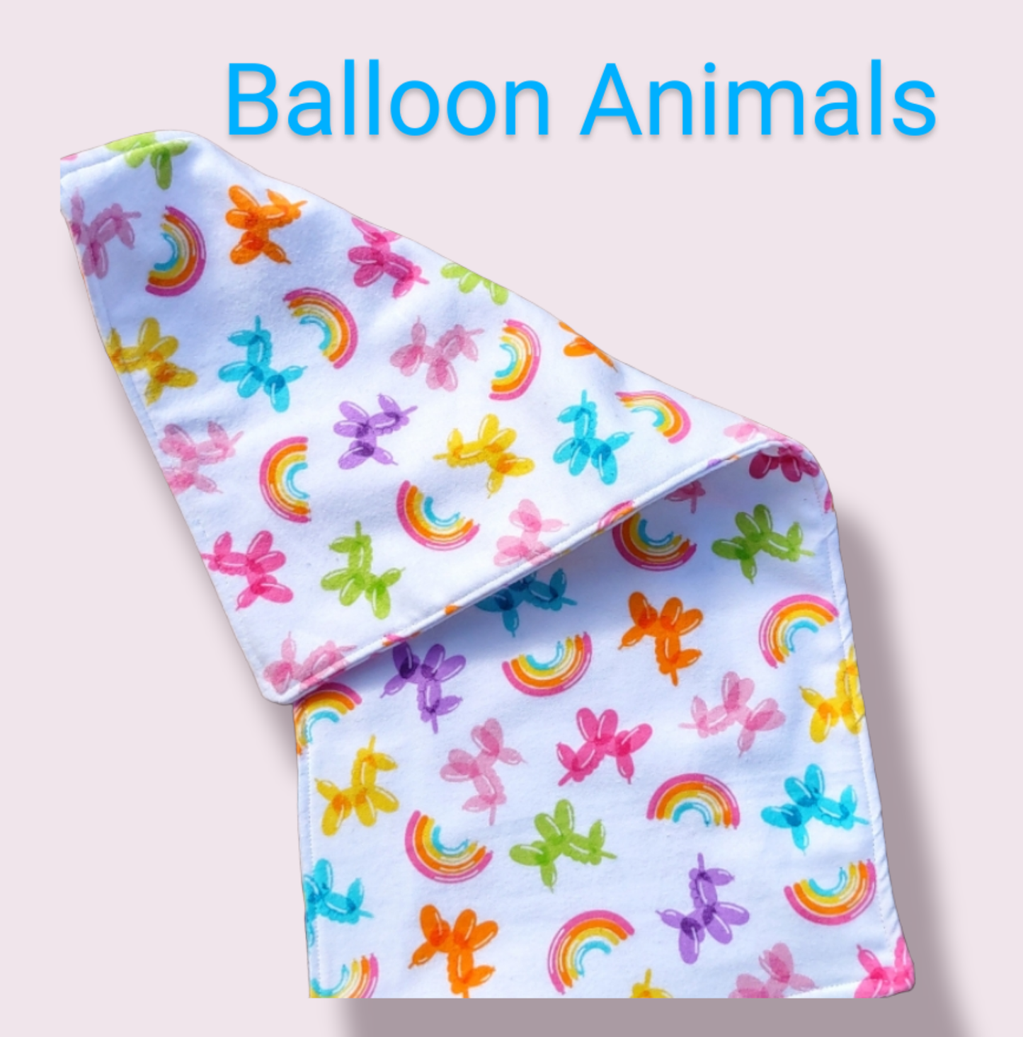 Spring Pastel Prints 3 Layer Burp Towels