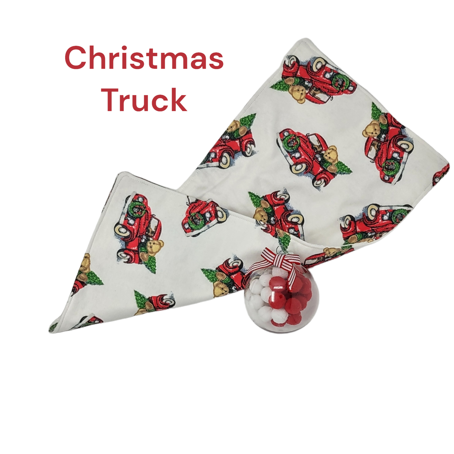 Christmas 3-layer Handmade Burp Towel