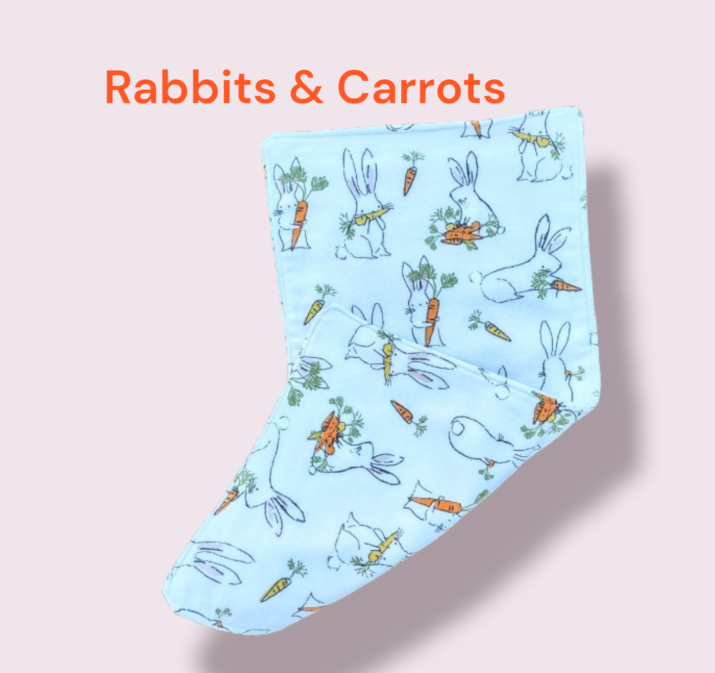 Spring Pastel Prints 3 Layer Burp Towels