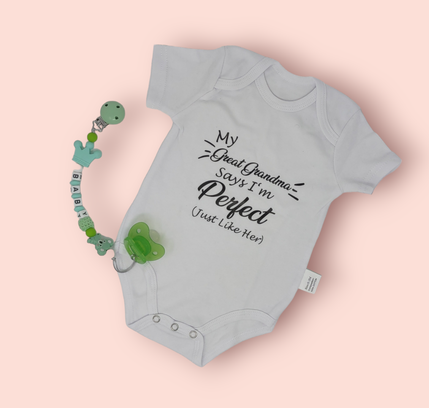 Grandma & Mom Love Me! Infant Bodysuits