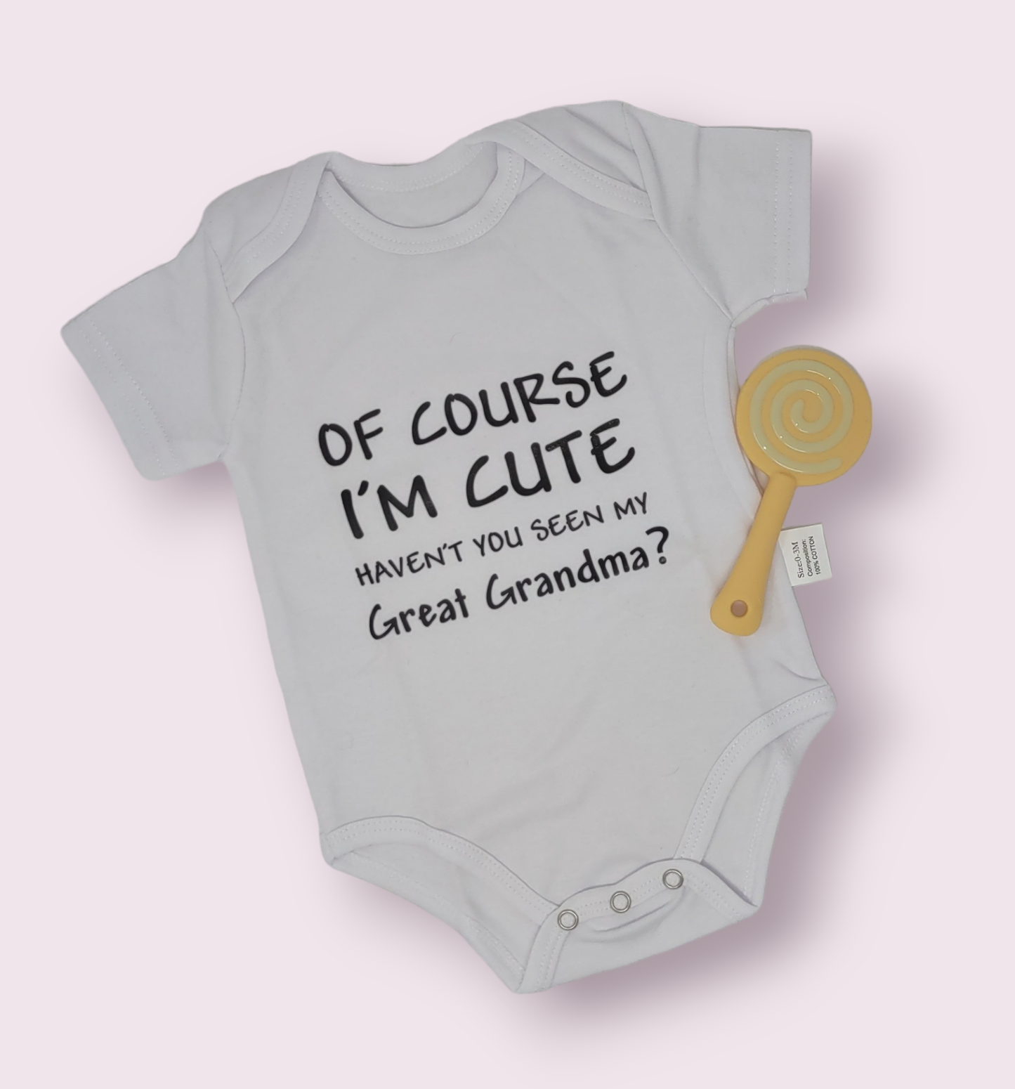 Grandma & Mom Love Me! Infant Bodysuits