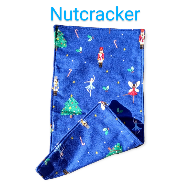 Christmas 3-layer Handmade Burp Towel
